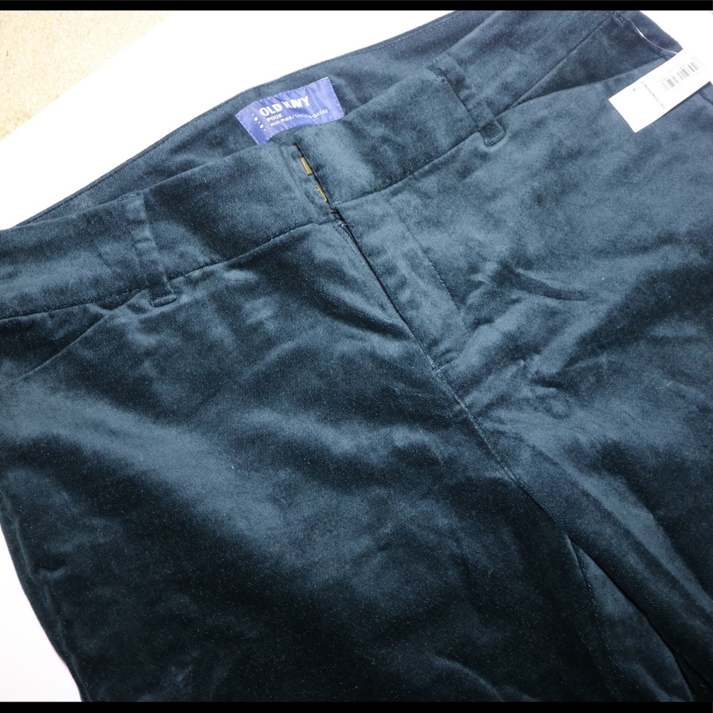 Mid-rise Pixie Velvet Pants